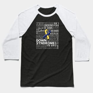 World Down Syndrome Day - Languages Baseball T-Shirt